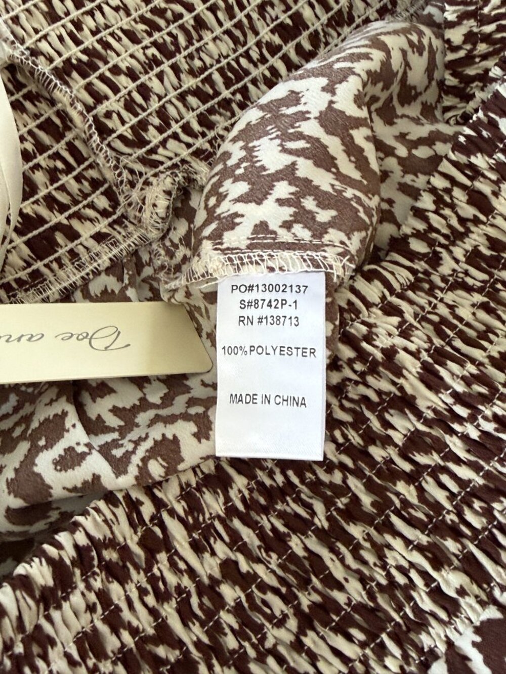 Light Breezy Airy Extreme Flare Leg Palazzo All Over Print Tiered Jogger Pants - Picture 10 of 11